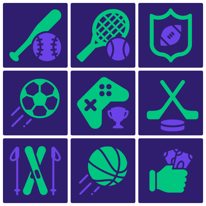 Exempel på odds och betting.